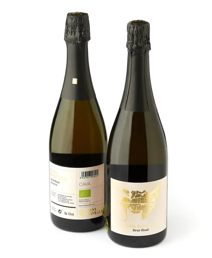 Etikett von Cava Rosé Brut Reserva
