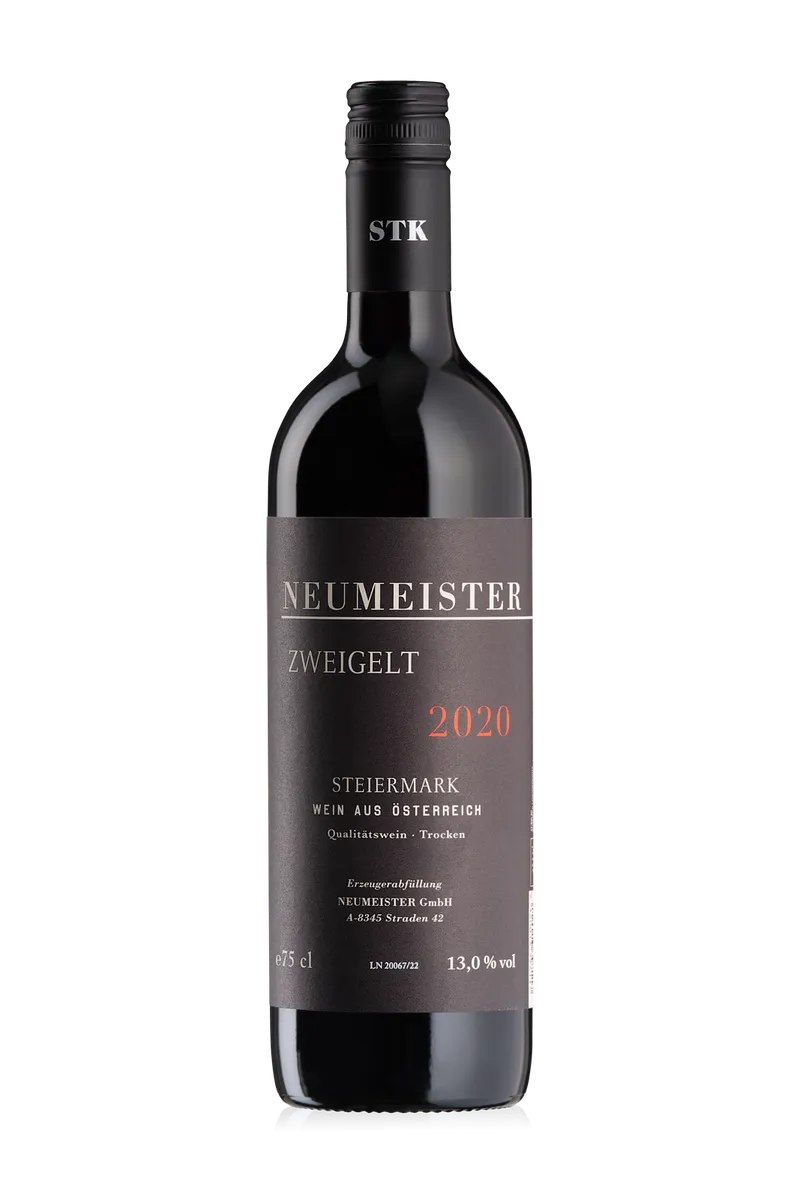 Etikett von Zweigelt