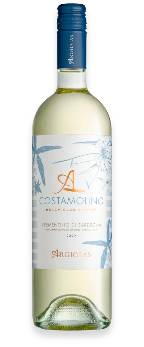 Etikett von Costamolino Beach club