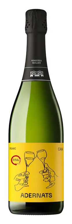 Etikett von Cava de Guarda "Adernats" Brut Nature