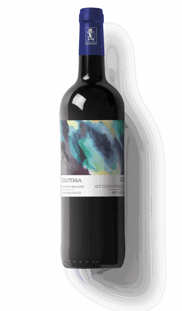 Etikett von Soloterra Petit Verdot