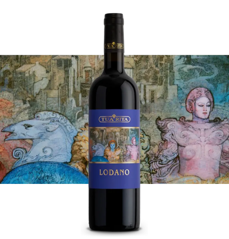 Etikett von Lodano Rosso