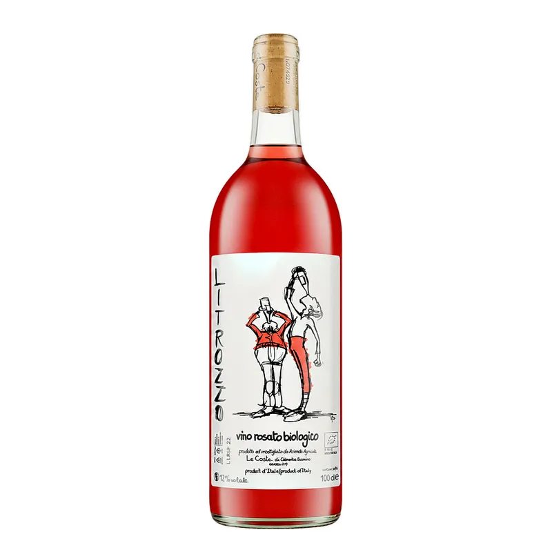 Etikett von Litrozzo Rosato