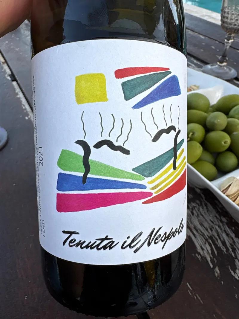 Etikett von Temperss Vino Bianco Escamotage