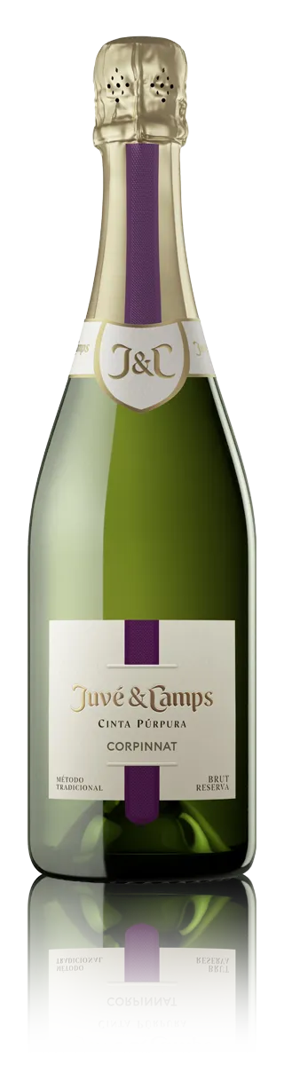 Etikett von Cinta Púrpura Brut