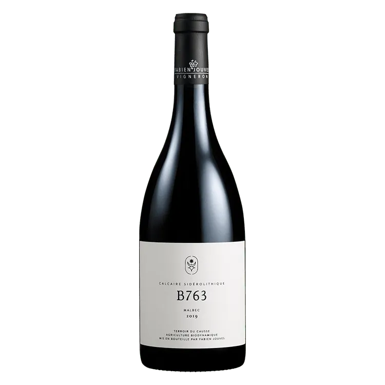 Etikett von B763