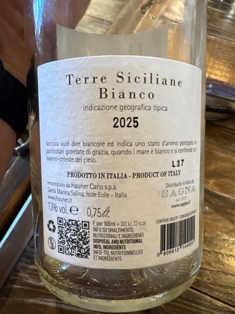 Etikett von Iancura - Terre Siciliane Bianco IGT