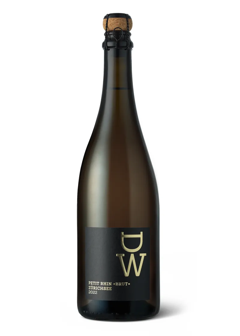 Etikett von Petit Rhin «brut» Zürichsee