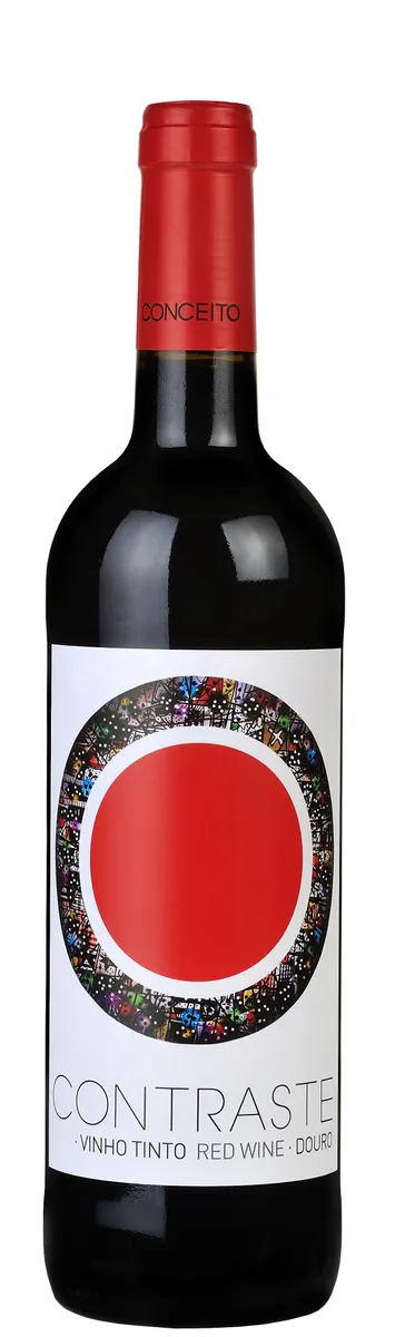 Etikett von Contraste Tinto