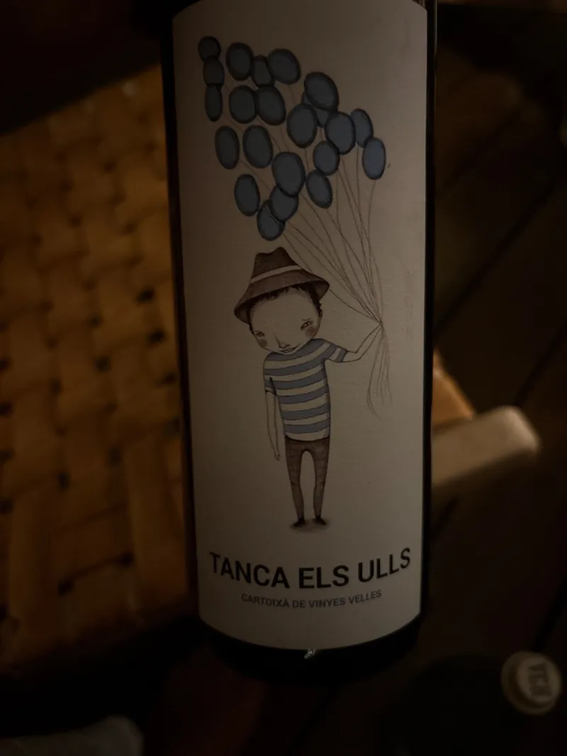 Etikett von Tanca Els Ulls Cartoixà de Vinyes Velles