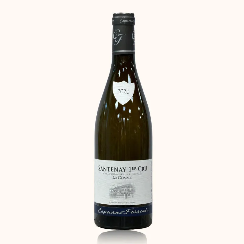 Etikett von Santenay 1er Cru La Comme