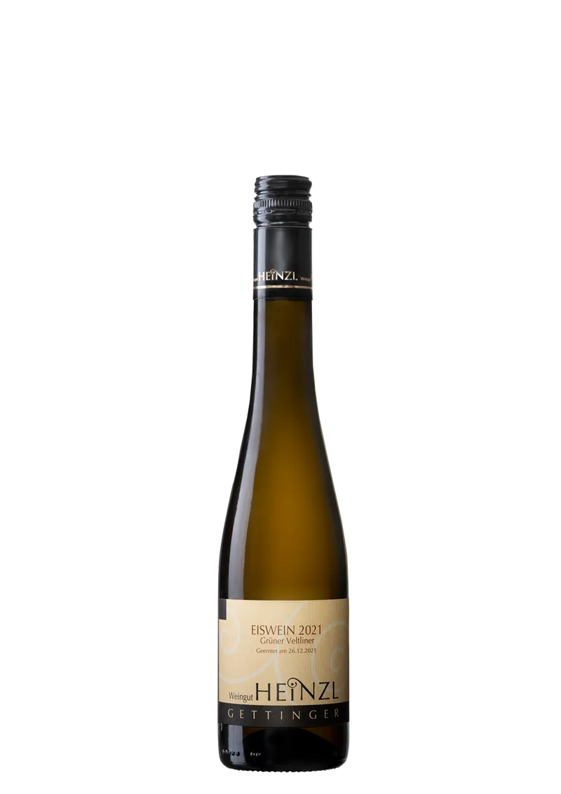 Etikett von Eiswein Grüner Veltliner