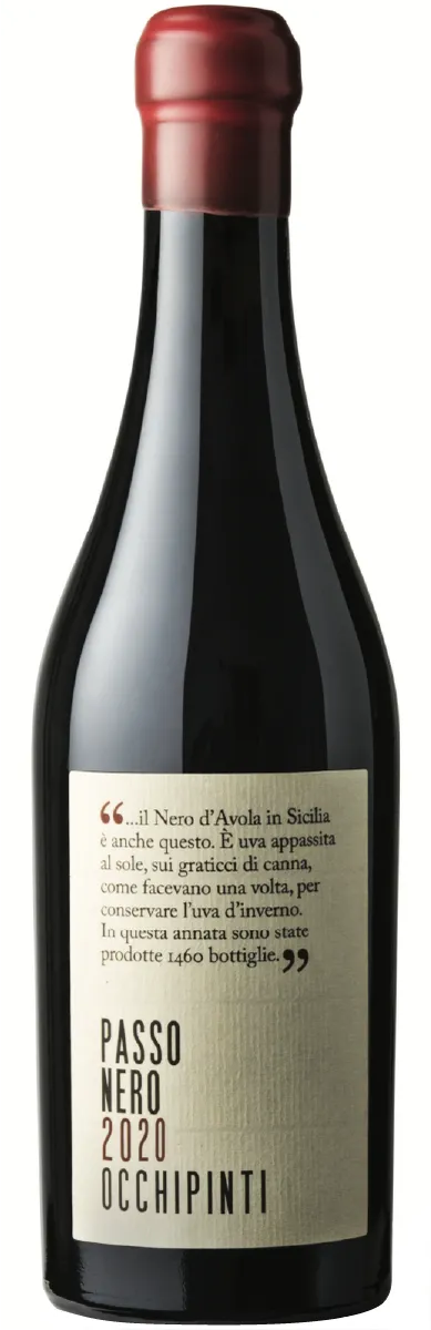 Etikett von Passo Nero