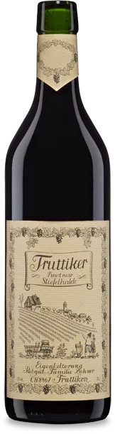 Etikett von Truttiker Pinot Noir Stiefelhalde AOC