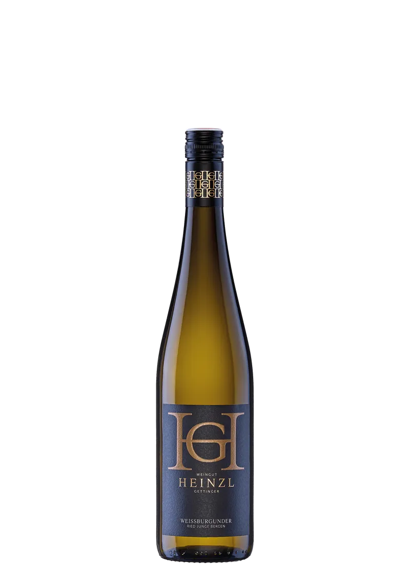 Etikett von Weißburgunder (Pinot Blanc) Ried Junge Bergen