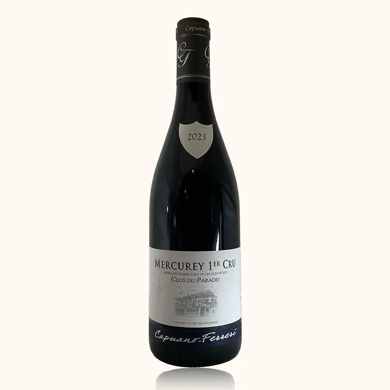 Etikett von Mercurey 1er Cru Clos du Paradis
