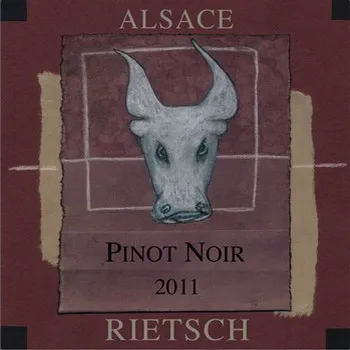 Etikett von Pinot Noir