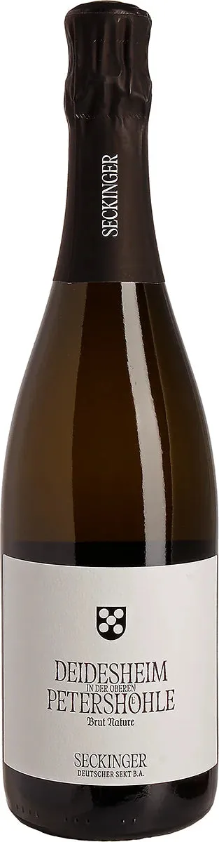Etikett von Riesling Deidesheim Petershöhle Brut Nature