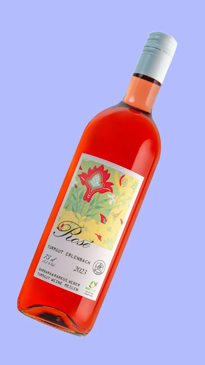 Etikett von Rosé
