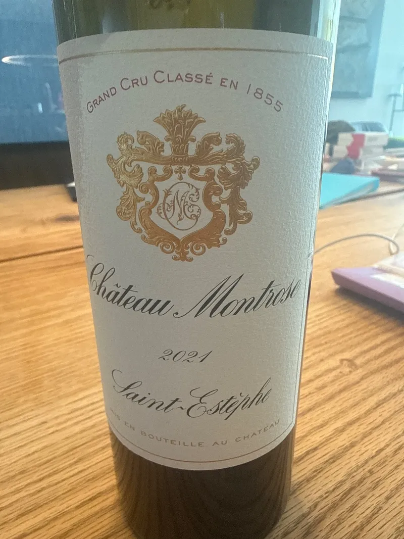 Etikett von Château Montrose